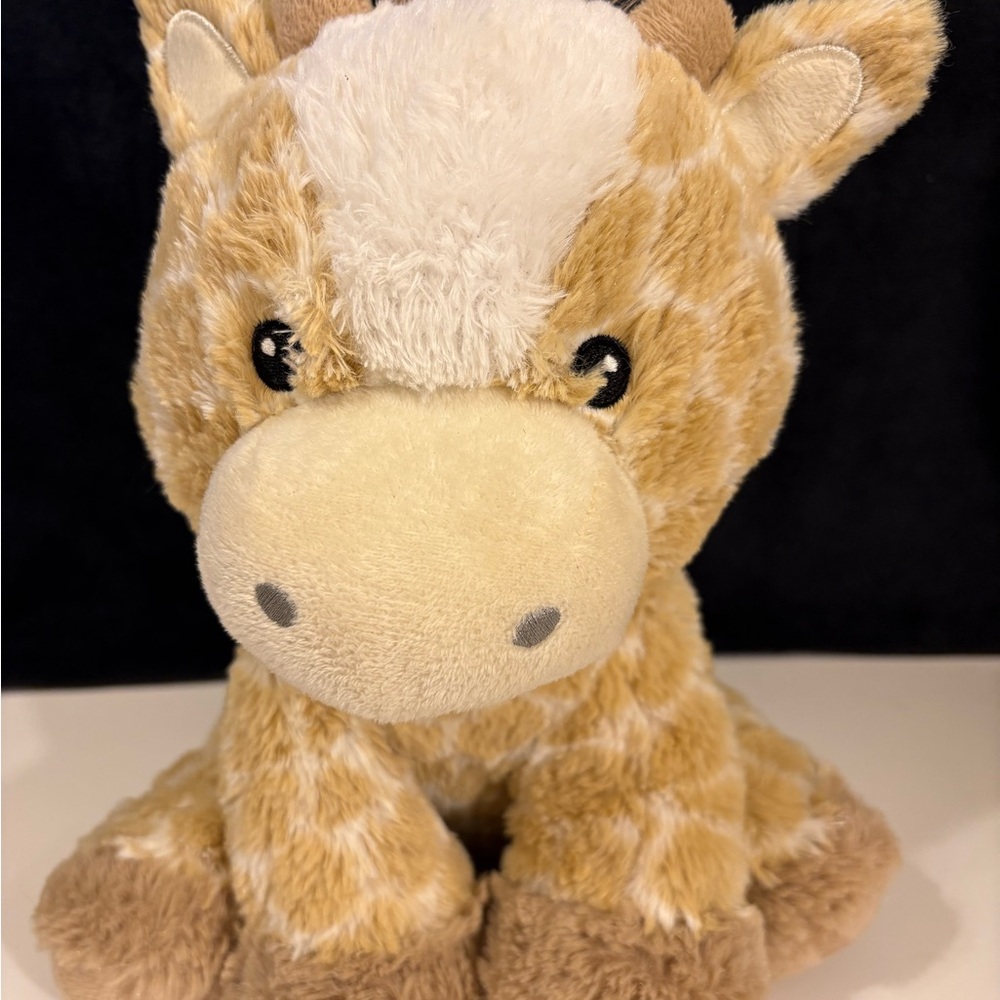 Bloomin Baby Giraffe Stuffed Plush Lovey Rattle Toy 10” - Picture 4 of 5